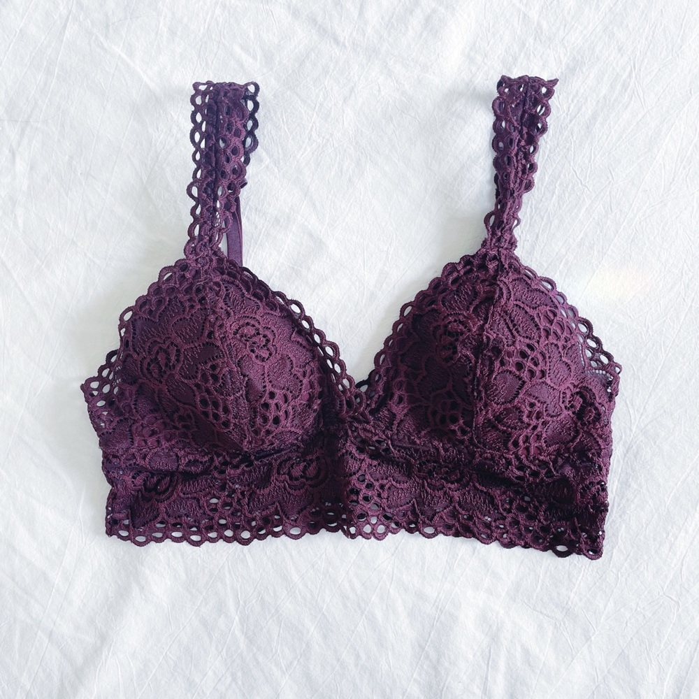 {Aerie} Convertible Crochet Lace Bralette